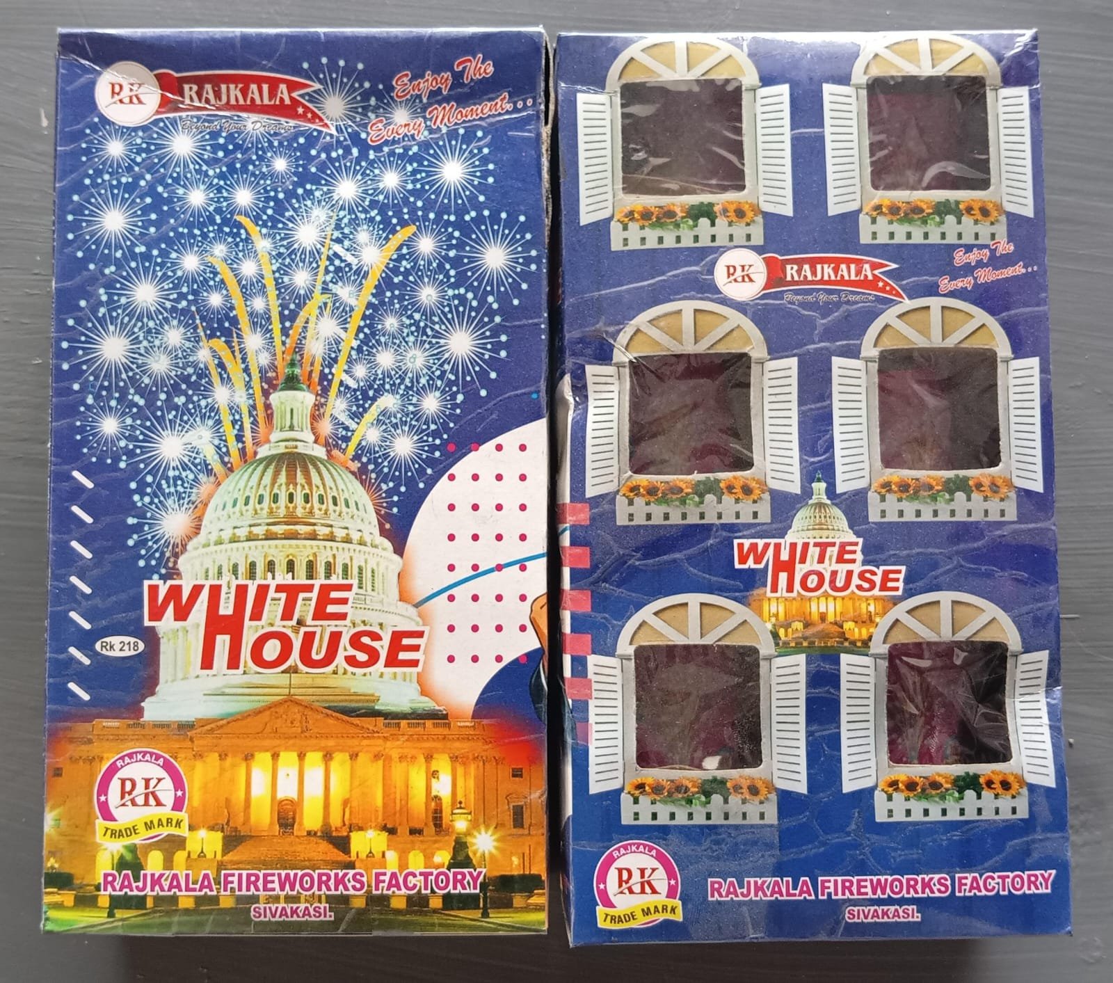 SK Pyro Park WHITE HOUSE (6PCS)